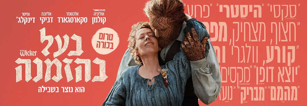באנר אתר בעל בהזמנה - טרום בכורה בבחירות