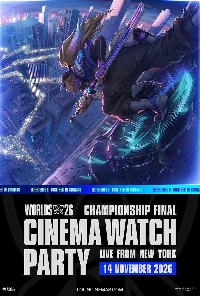 פוסטר הסרט League of Legends Worlds26 | Finals in C